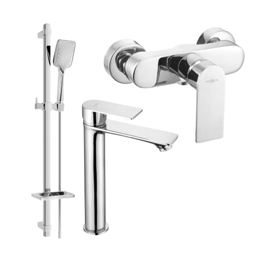 Mexen Royo Dq62 Dusjsett Krom - 72214dq62-