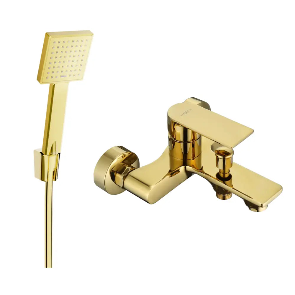 Mexen Royo R45 Badekarsbatteri med Dusjsett Gull - 7223r45