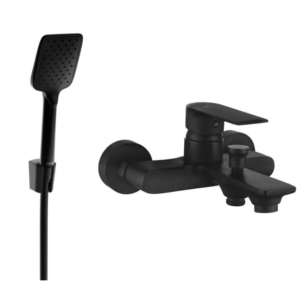 Mexen Royo R62 Badekarsbatteri med Dusjsett Sort - 7223r62-