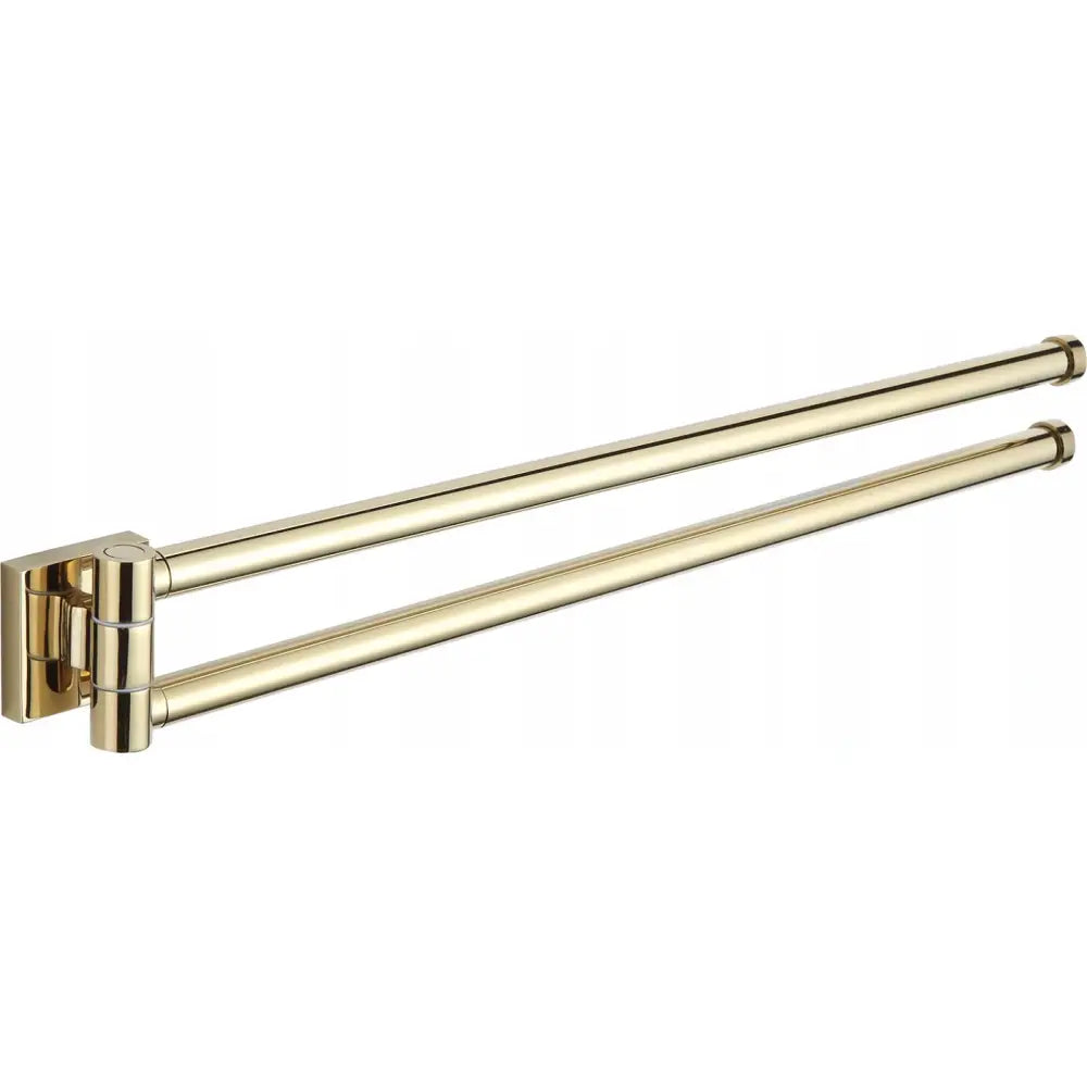 Mexen Rufo Dobbel Roterende Håndklehenger Gull - 7050925