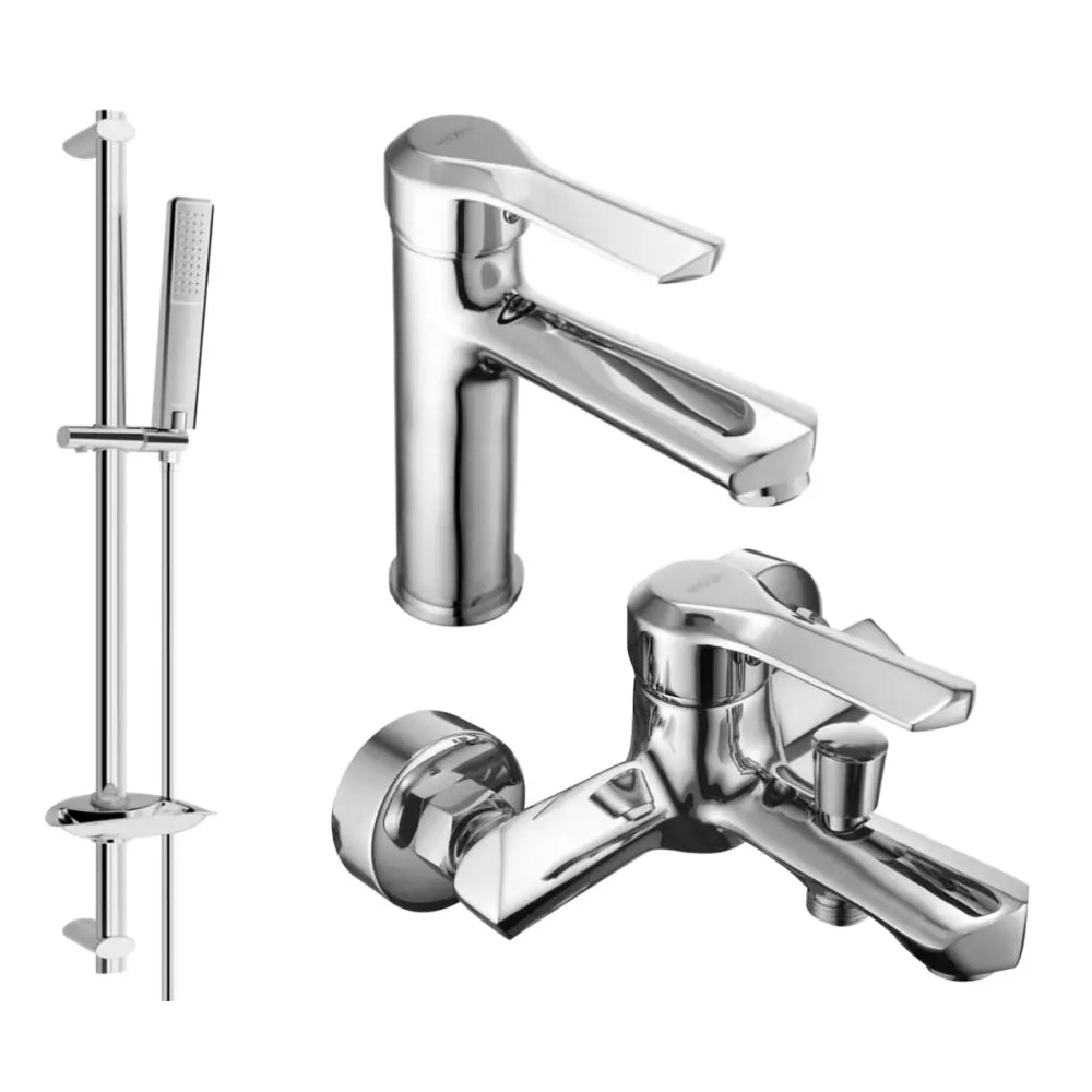 Mexen Sabre Db72 Badekarpakke Krom - 72103db72-