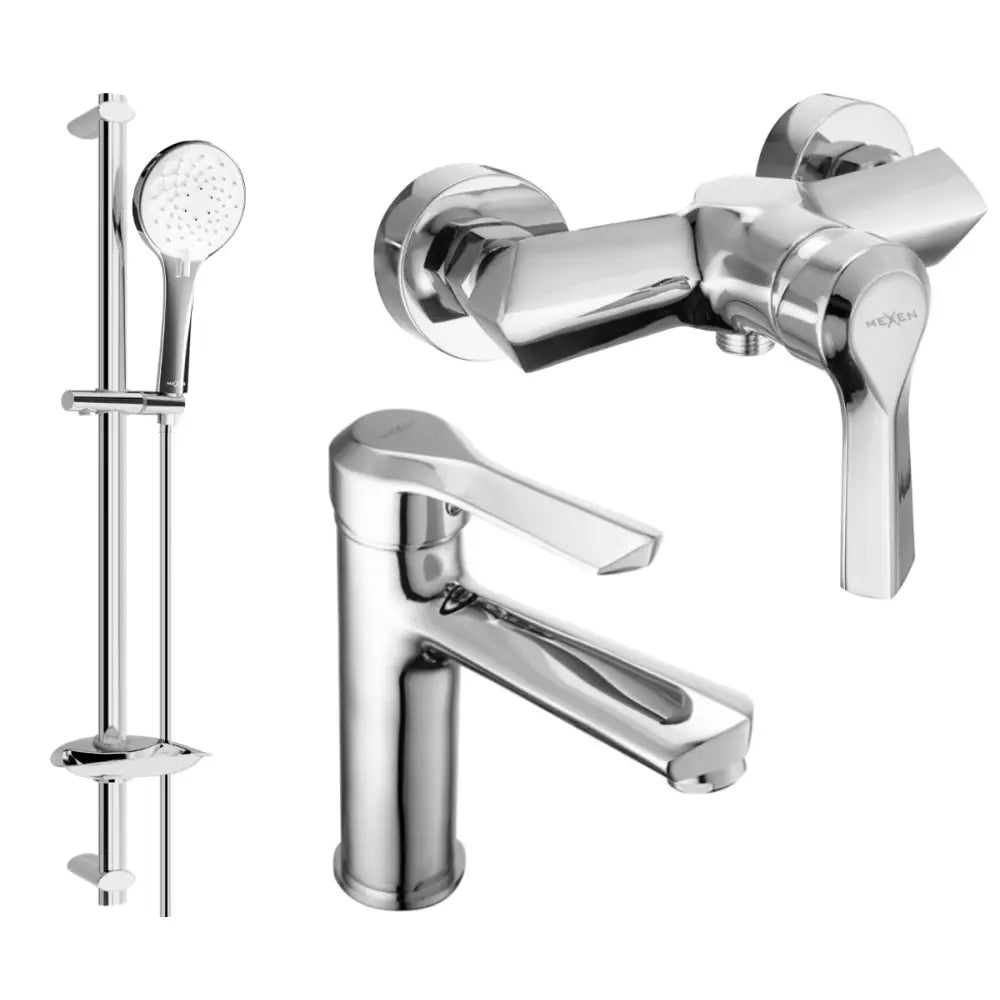 Mexen Sabre Db74 Dusjsett Krom - 72104db74