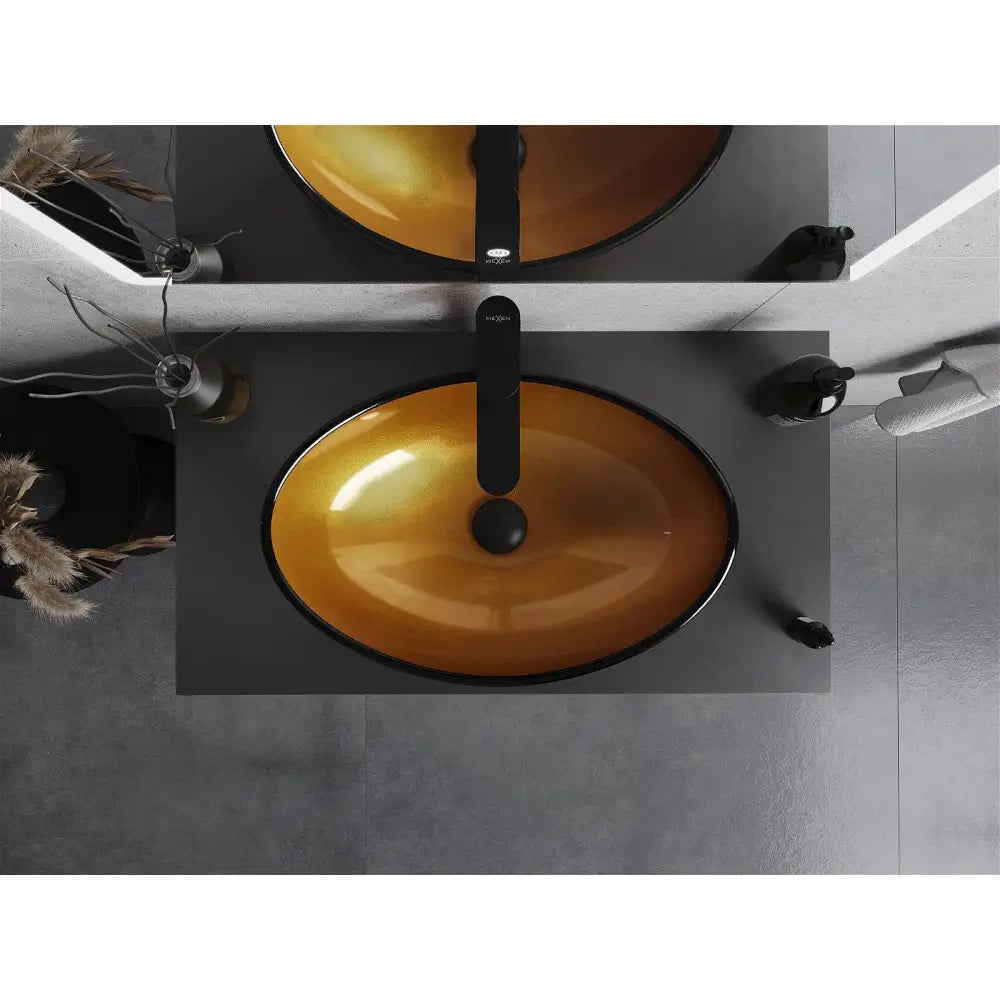 Mexen Sonia Glasservant for Benkeplate 54x37 Cm Gull