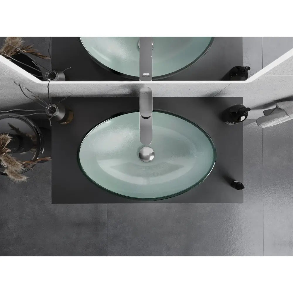 Mexen Sonia Glasservant for Benkeplate 54x37 Cm Sølv