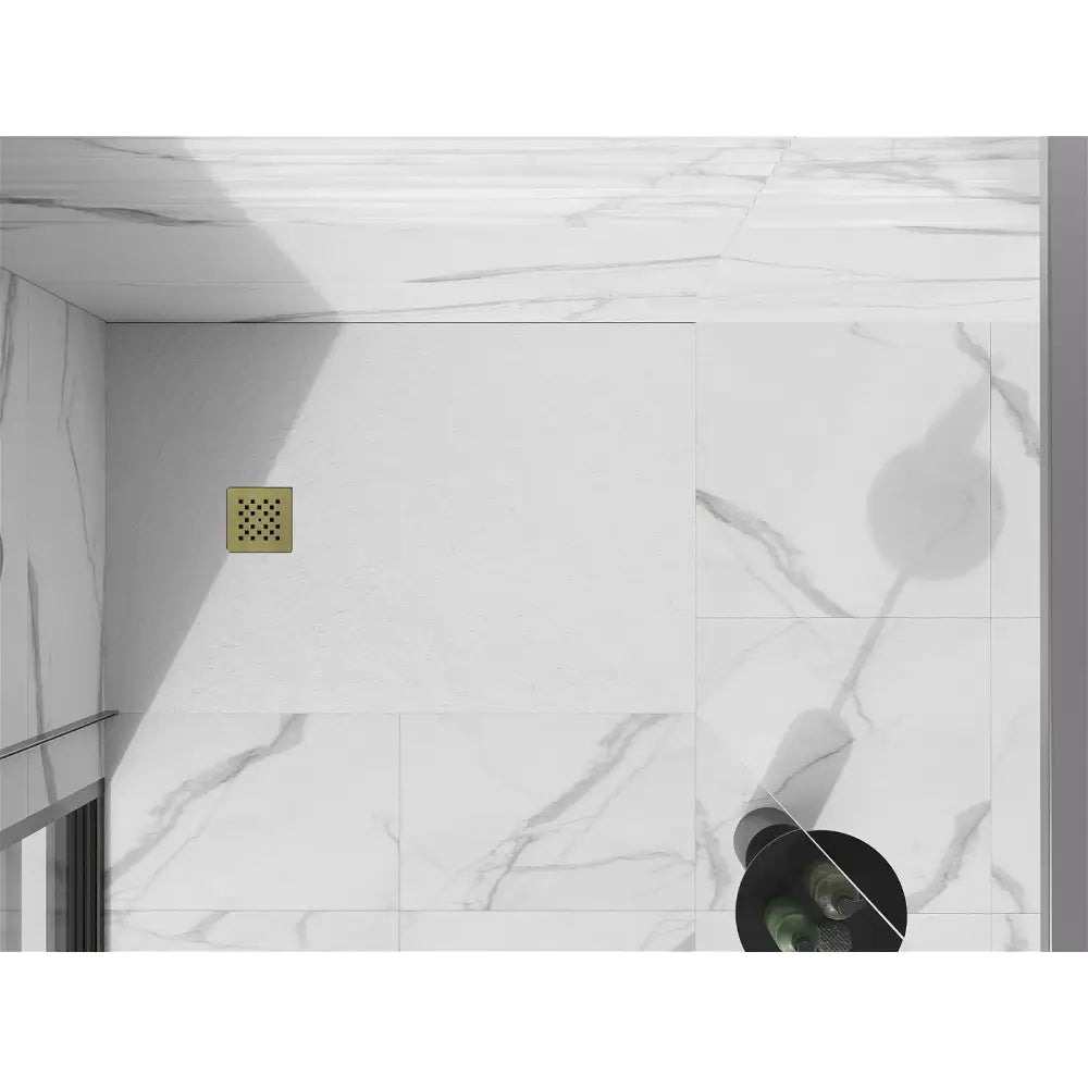 Mexen Stone + Dekksel for Dusjbase Gull