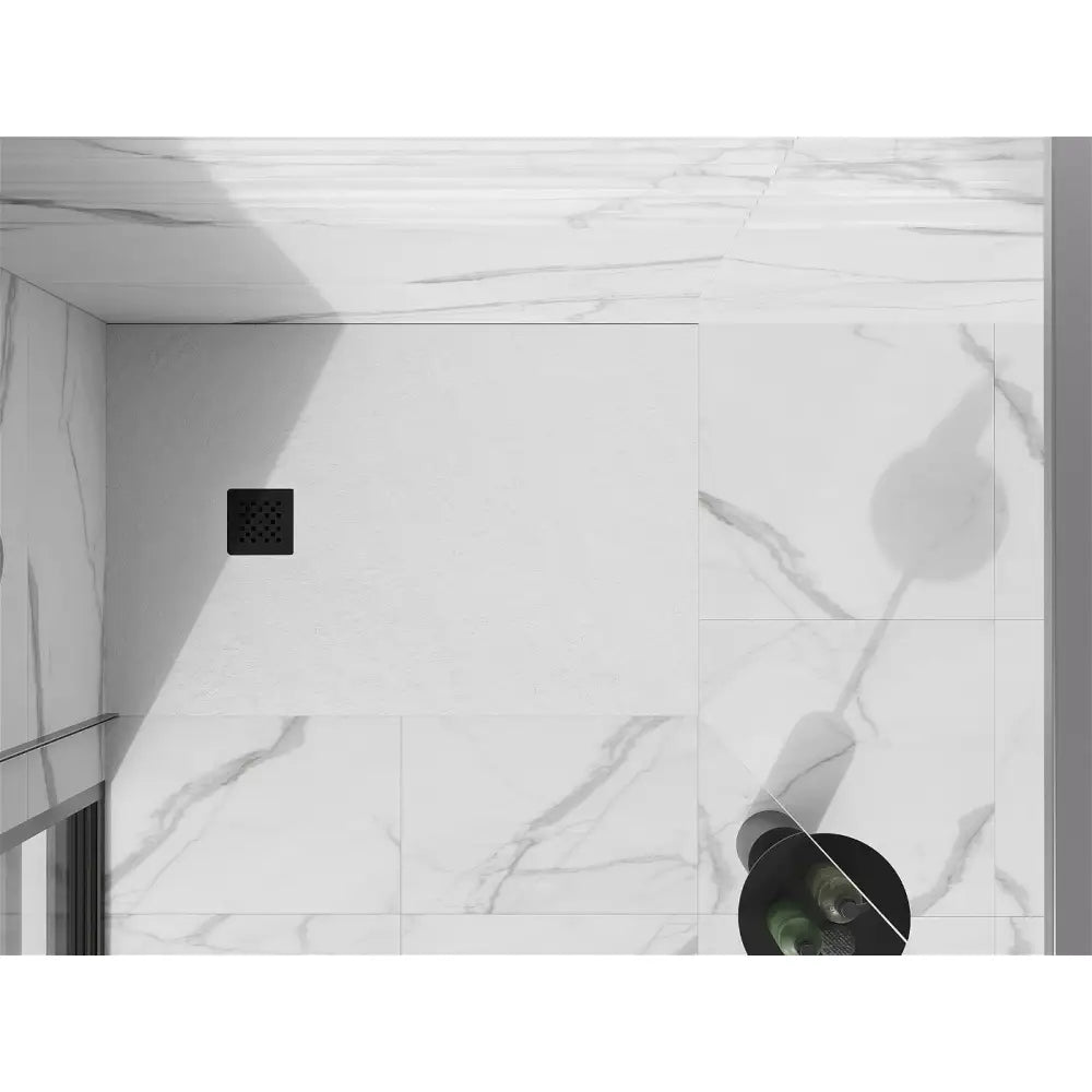 Mexen Stone + Dekksel for Dusjkar Svart