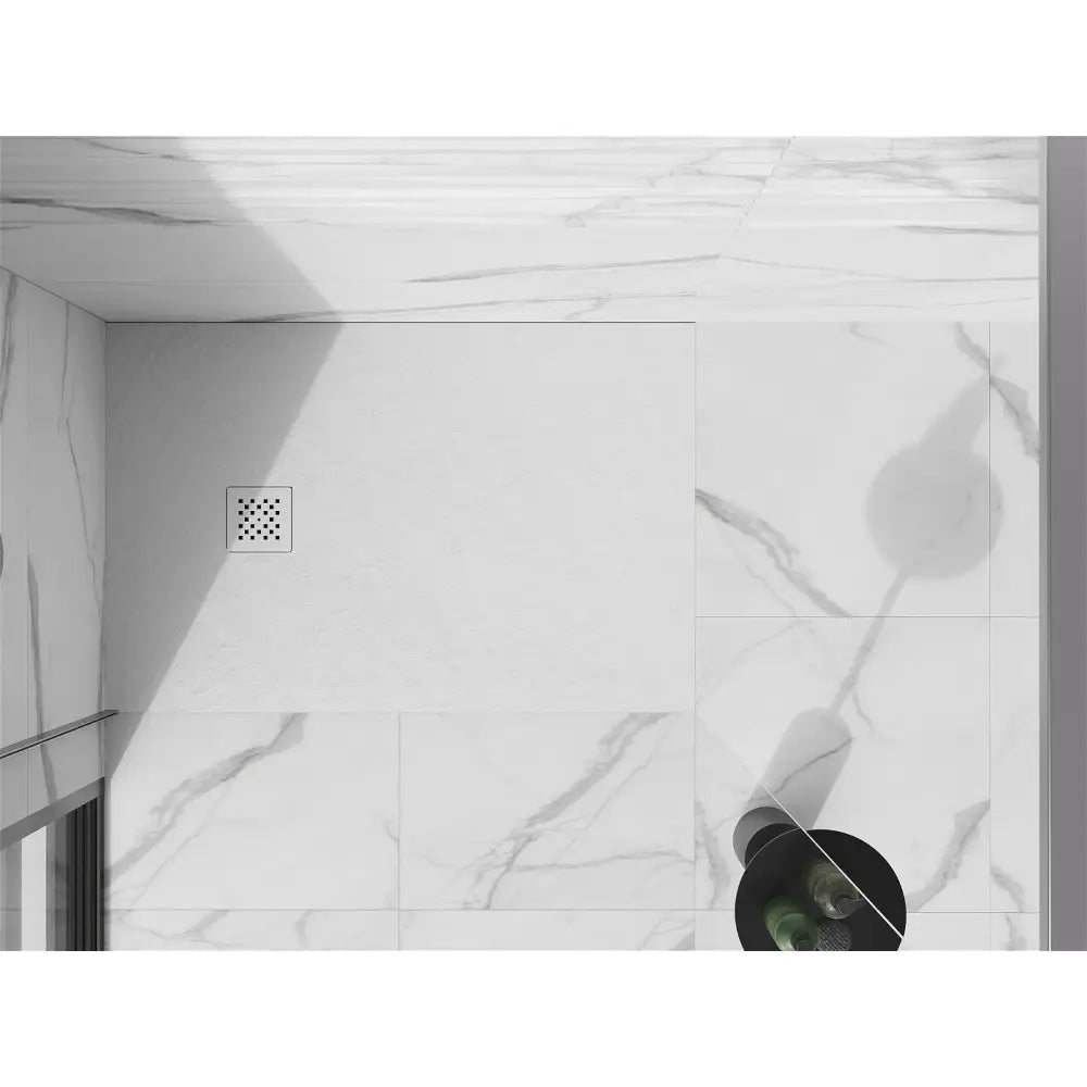 Mexen Stone + Frontpanel til Dusjkar Hvit