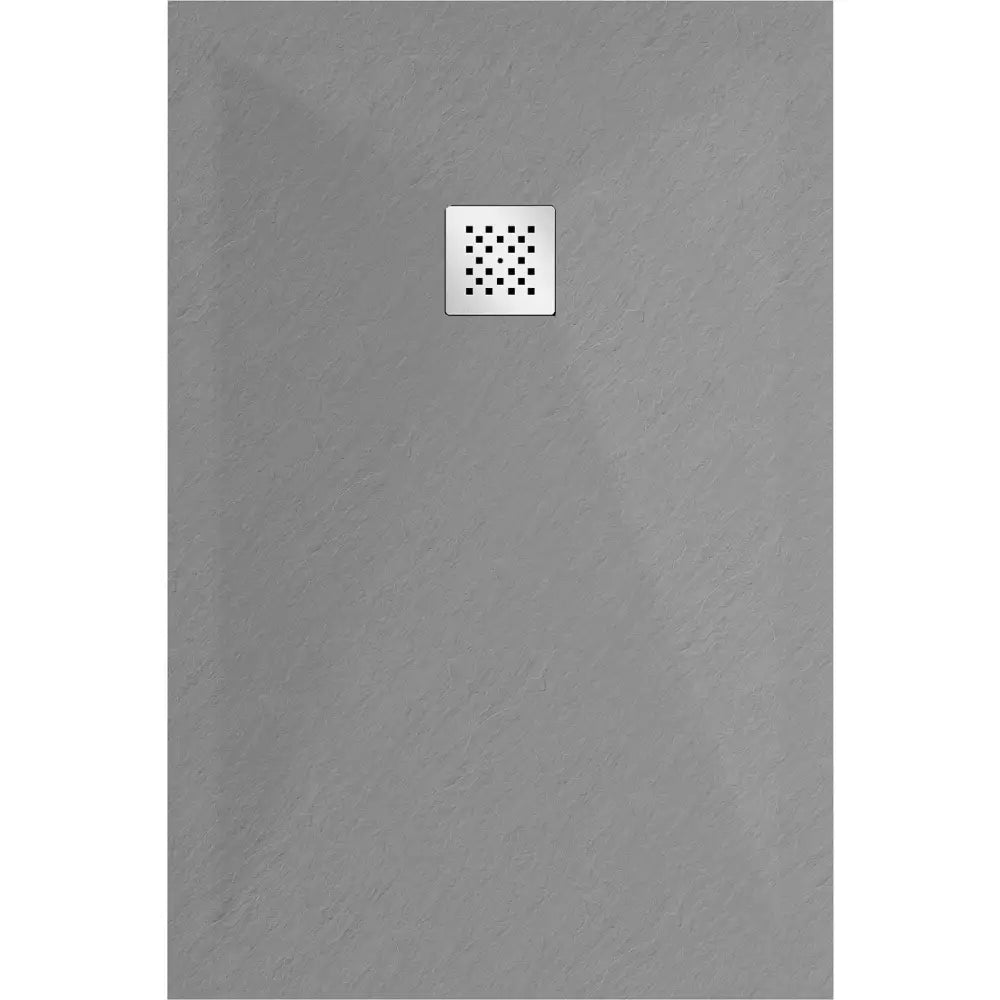 Mexen Stone + Kompositt Dusjbunn Rektangulær 130x80 Cm Grå-betong