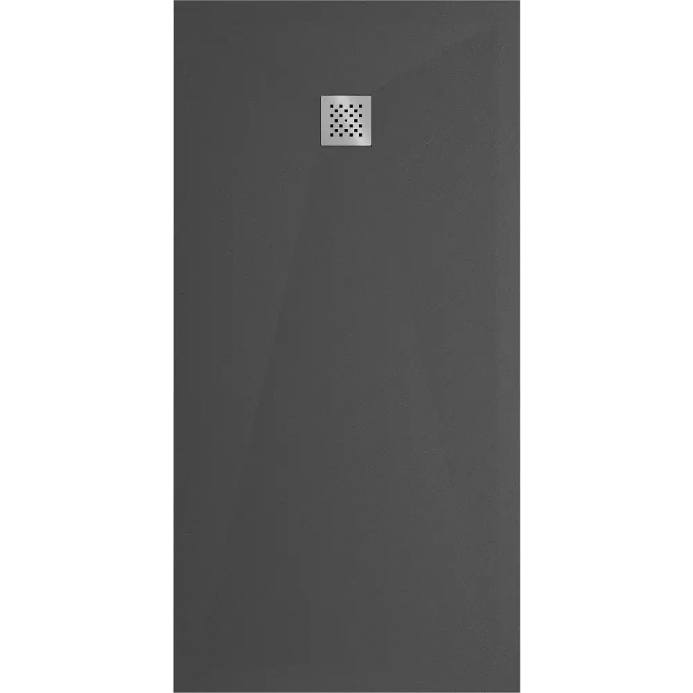 Mexen Stone + Kompositt Dusjbunn Rektangulær 180x70 Cm Antrasitt