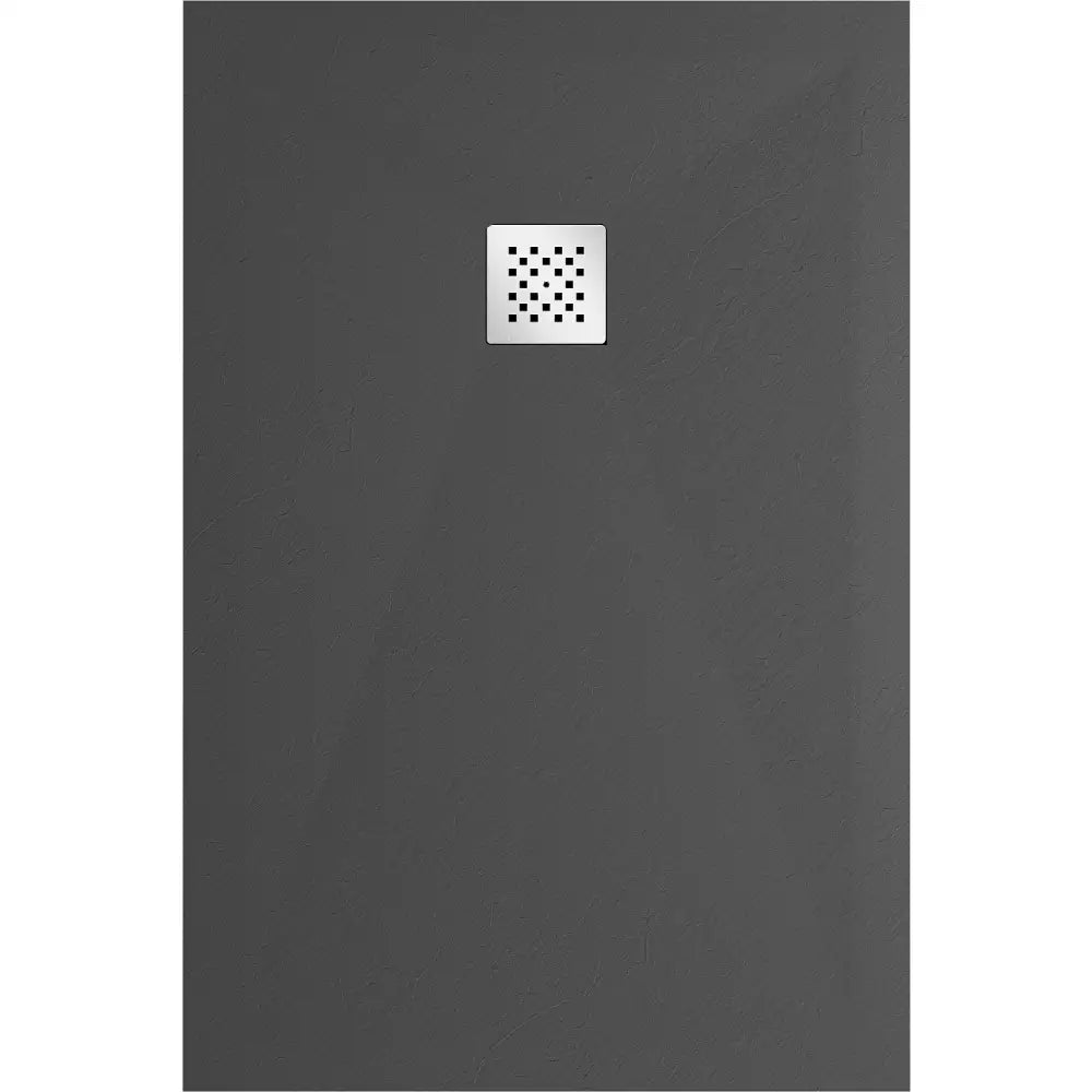 Mexen Stone + Kompositt Dusjbunn Rektangulær 90x70 Cm Antrasitt