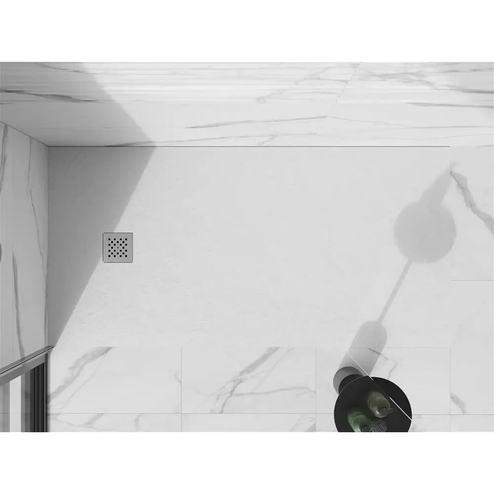 Mexen Stone + Kompositt Rektangulær Dusjbase 160x100 Cm Hvit