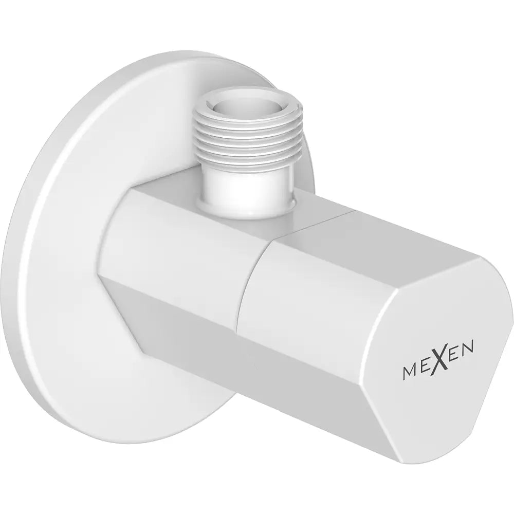 Mexen t Vinkelventil for Batteri 1/2’’x3/8’’ Hvit - 79973-