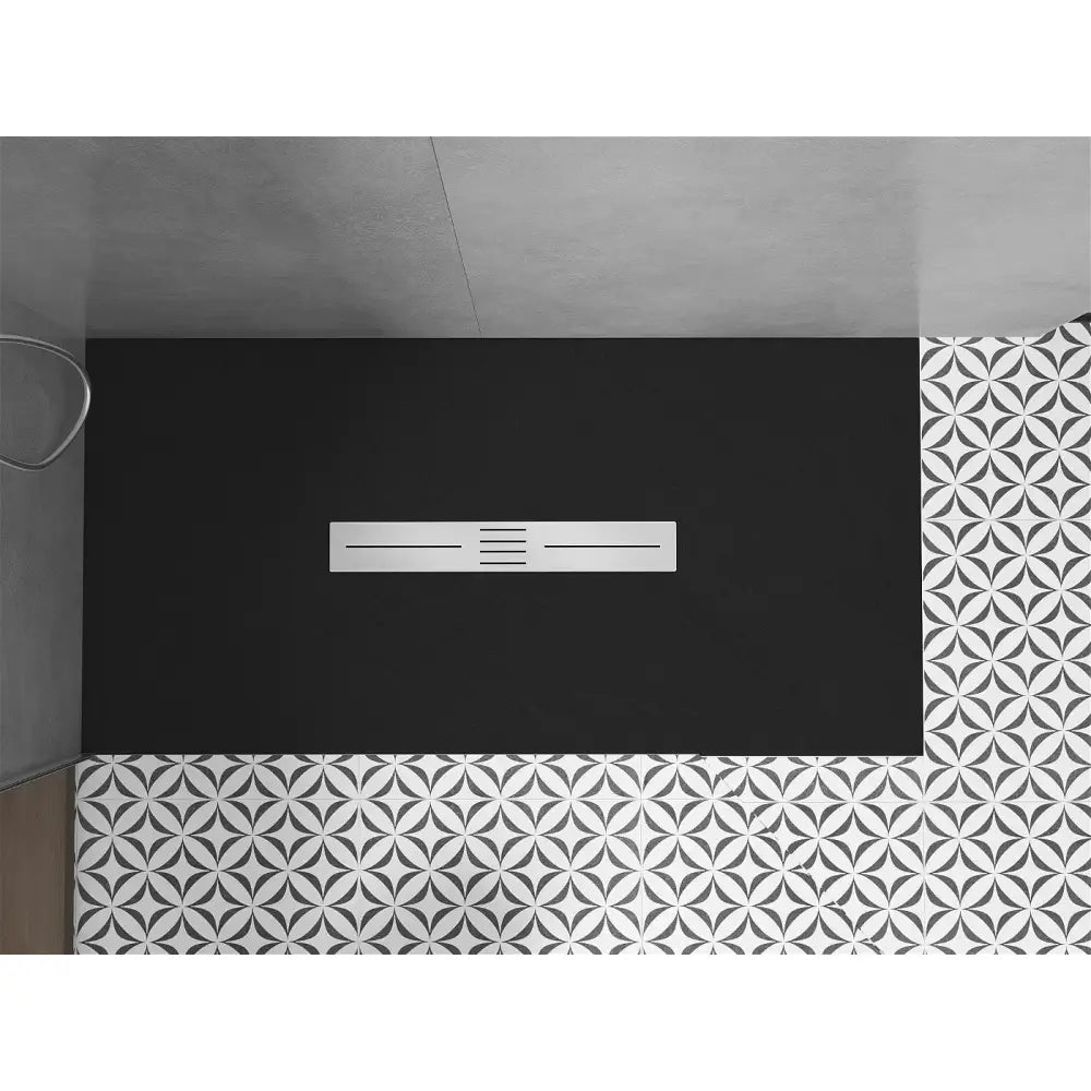 Mexen Toro Dusjbrett Rektangulært Smc 180x80 Cm Svart