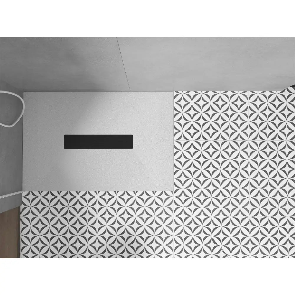 Mexen Toro Rektangulær Dusjbunn Smc 100x90 Cm Hvit med Svart Deksel - 43109010-b