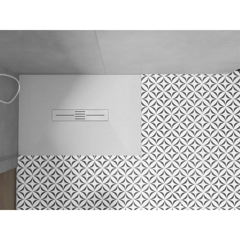 Mexen Toro Rektangulært Smc-dusjbrett 100x70 Cm Hvitt