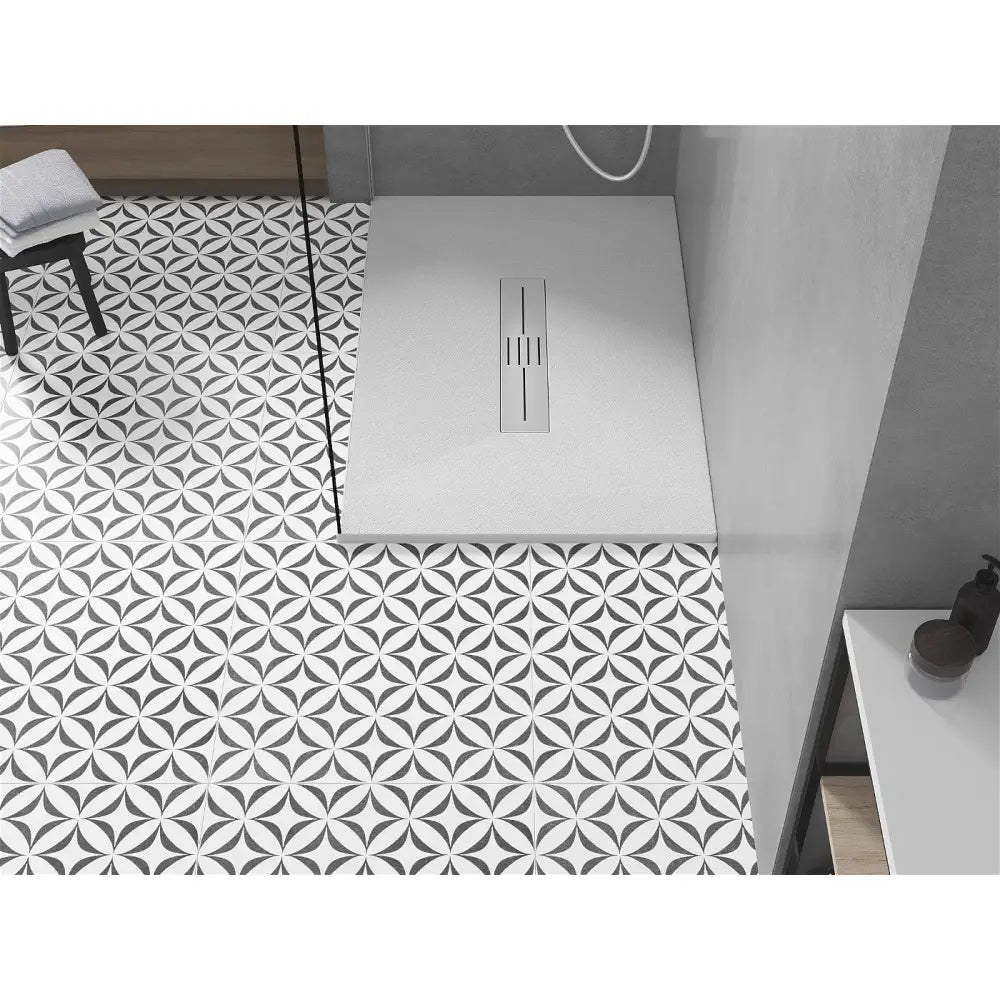 Mexen Toro Rektangulært Smc-dusjbrett 110x70 Cm Hvitt