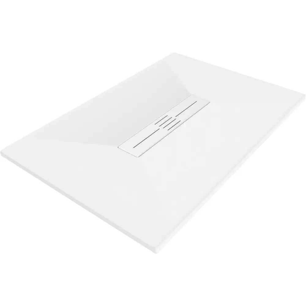 Mexen Toro Rektangulært Smc-dusjbrett 120x70 Cm Hvitt med Hvit Frontpanel - 43107012-w