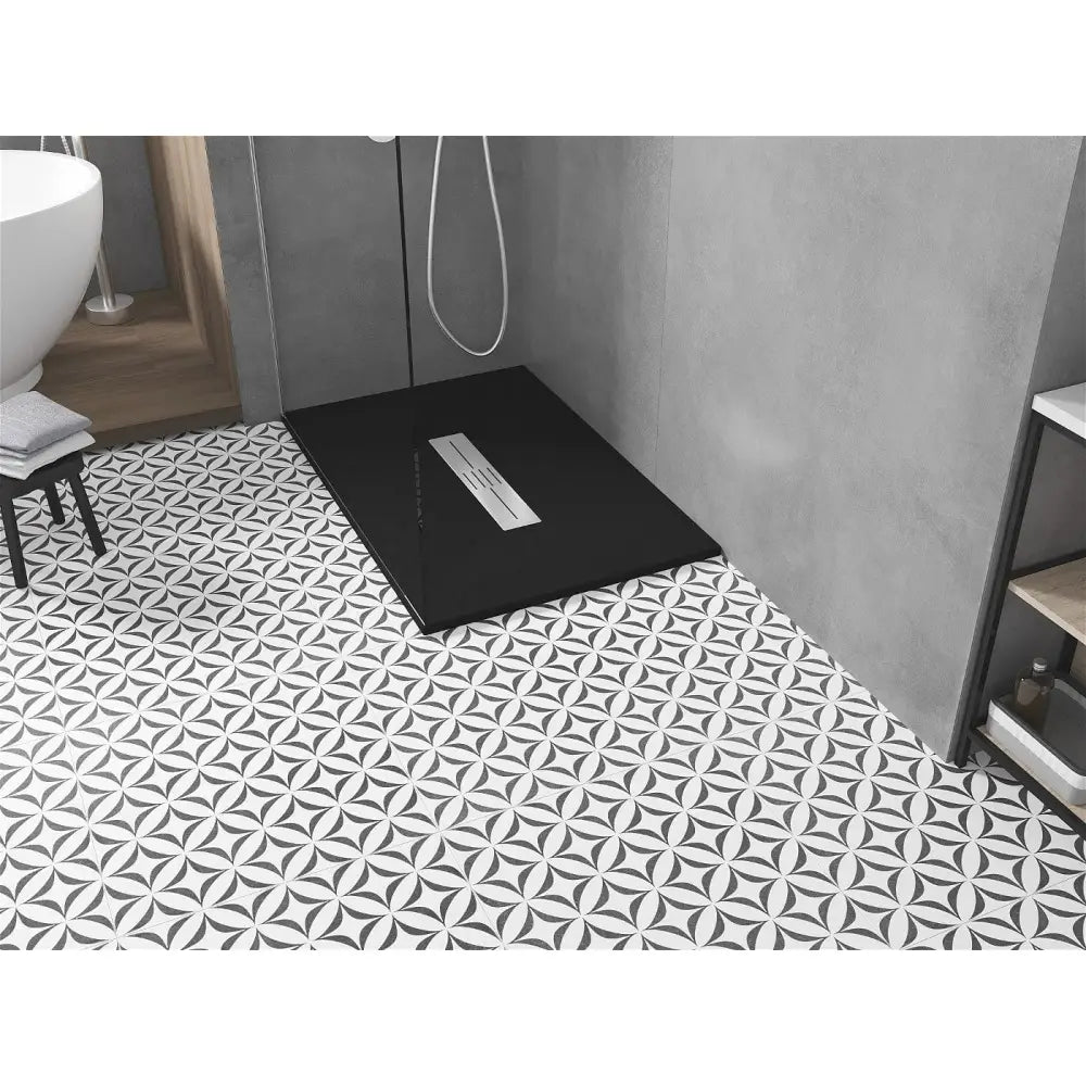 Mexen Toro Rektangulært Smc-dusjbrett 130x70 Cm Svart