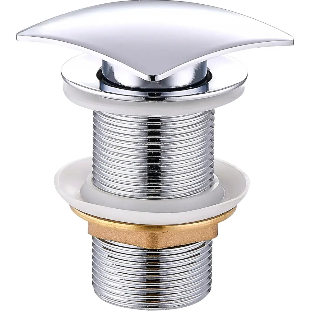 Mexen Trykk-og-vri Kvadratisk Kran Krom - 79916