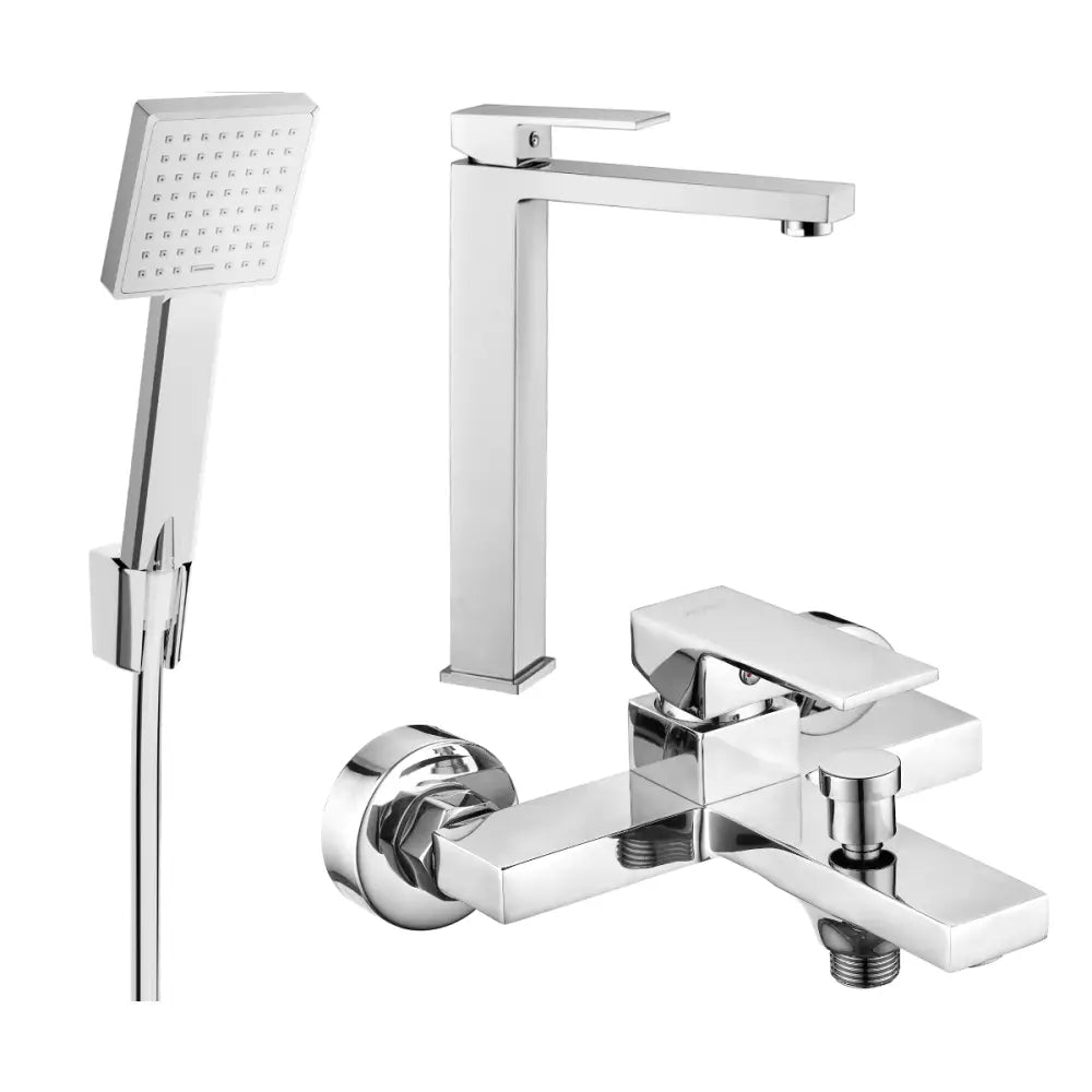 Mexen Uno R45 Badekarsett Krom - 71413r45