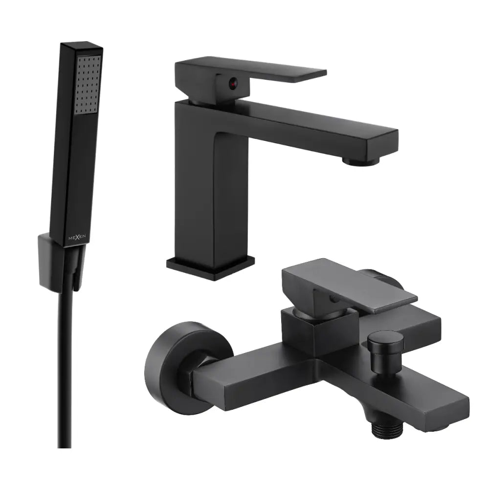 Mexen Uno R77 Badekarsett Svart - 71403r77