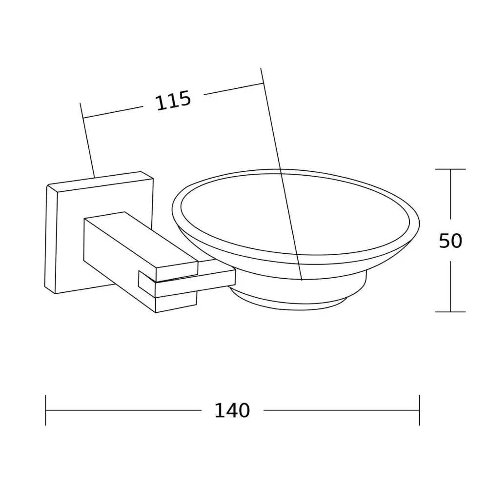 Mexen Vane Såpeskål Gull - 7020939