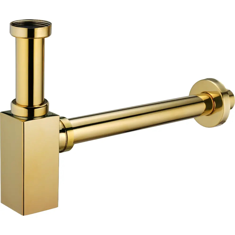 Mexen Vaskeservant Halvsluk Firkantet Gull - 79960