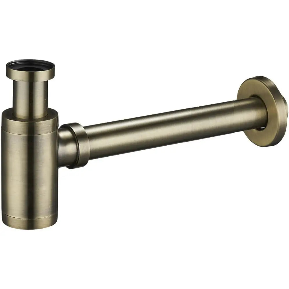 Mexen Vaskeservant Halvsluk Rund Antikk Messing - 79950-