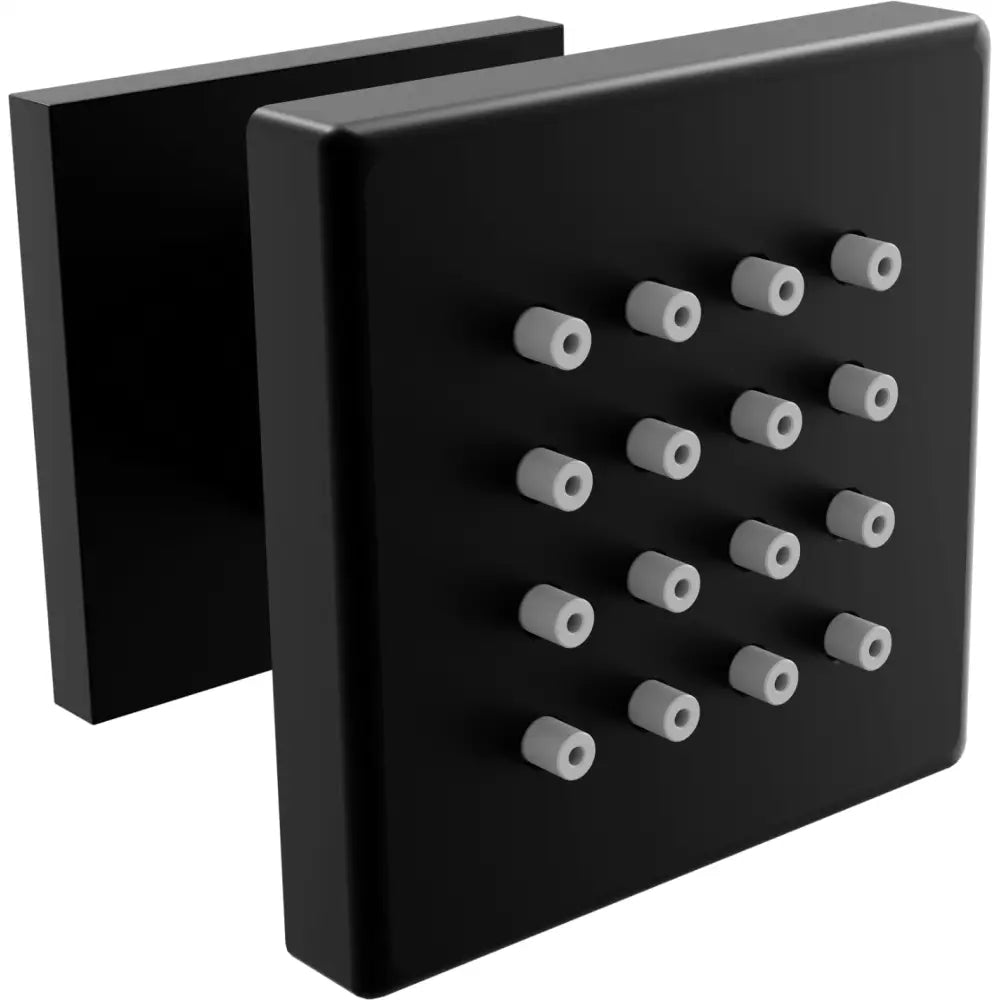 Mexen Veggmontert Side Dusjhode Sort - 79360