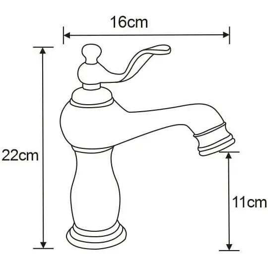 Mexen Vela Servantbatteri Krom - 744500-