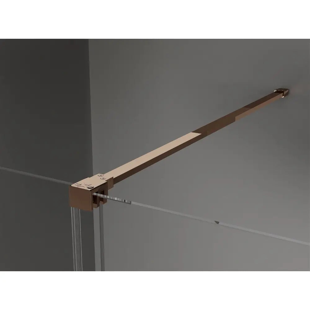 Dusjdører Skyvbare 150 Cm Gjennomsiktig Roségull