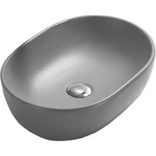 Mexen Viki Servant for Montering på Benkeplate 48x35 Cm Lys Grå Matt