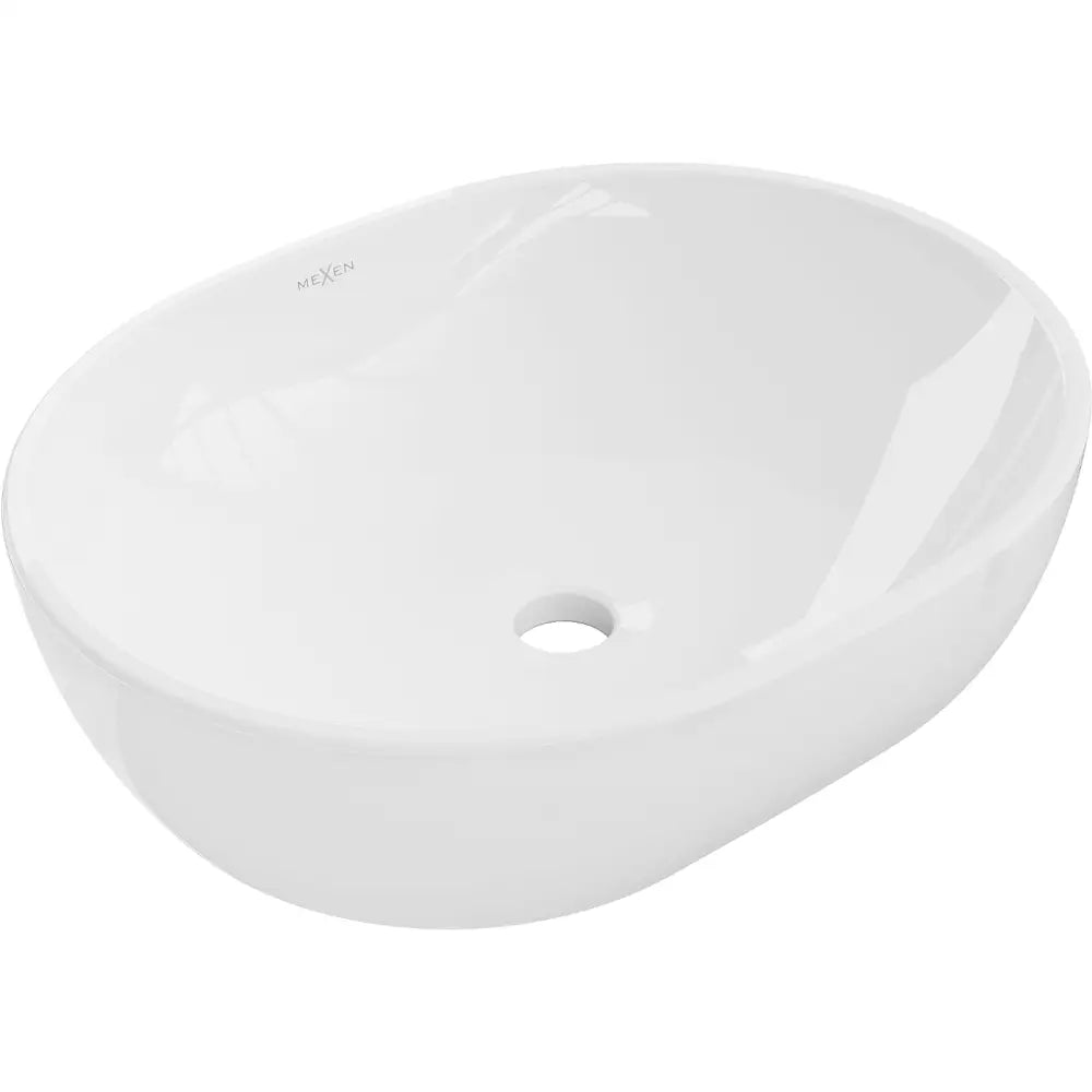 Mexen Viki Servant til Påmontering 48x35 Cm Hvit