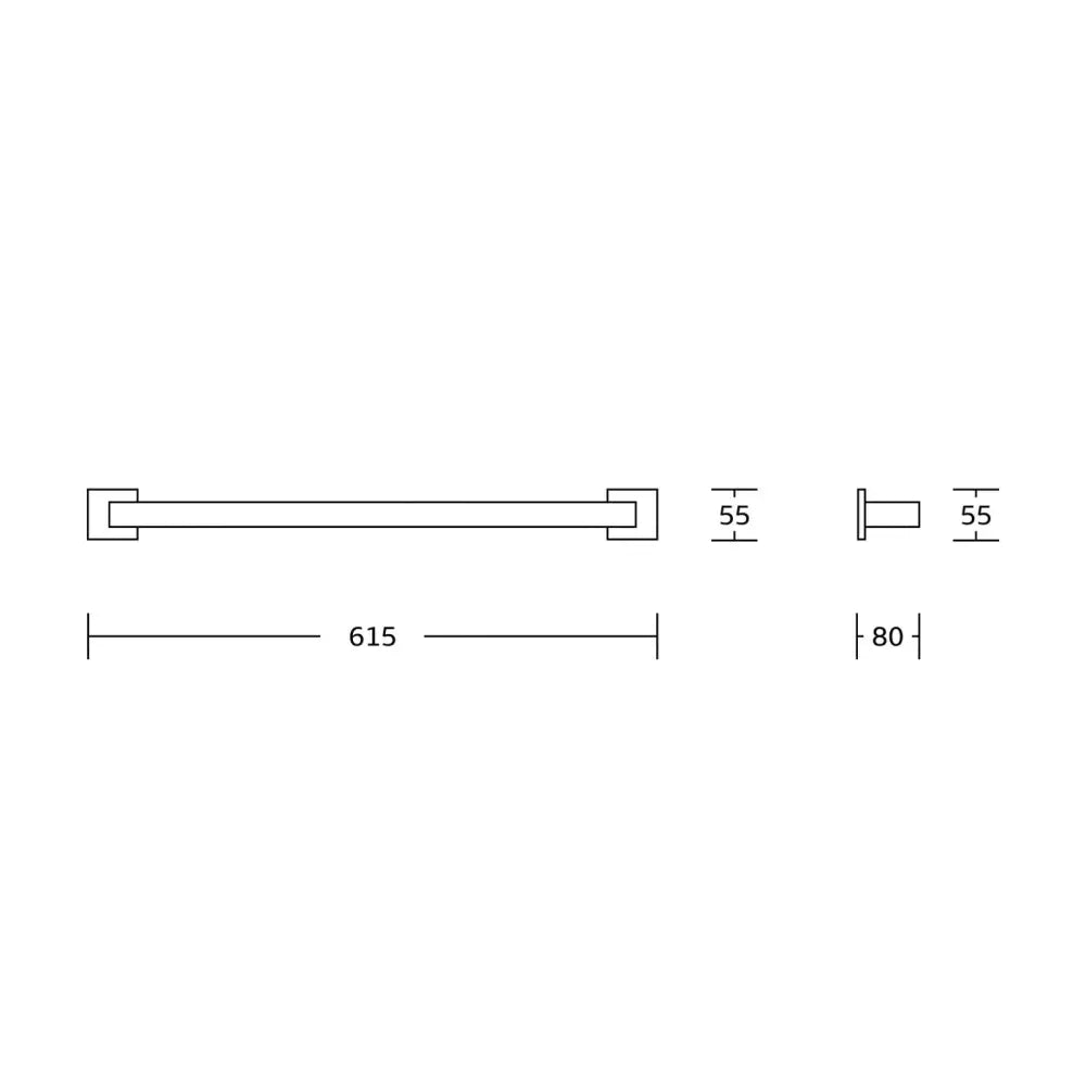 Mexen Vox Håndklehenger Krom - 707024
