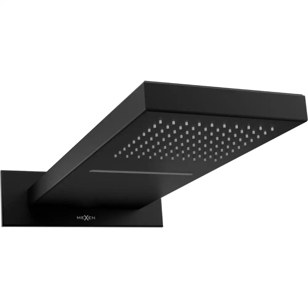 Mexen Waterfall Dusjhode 50x22 Cm Svart - 79195-