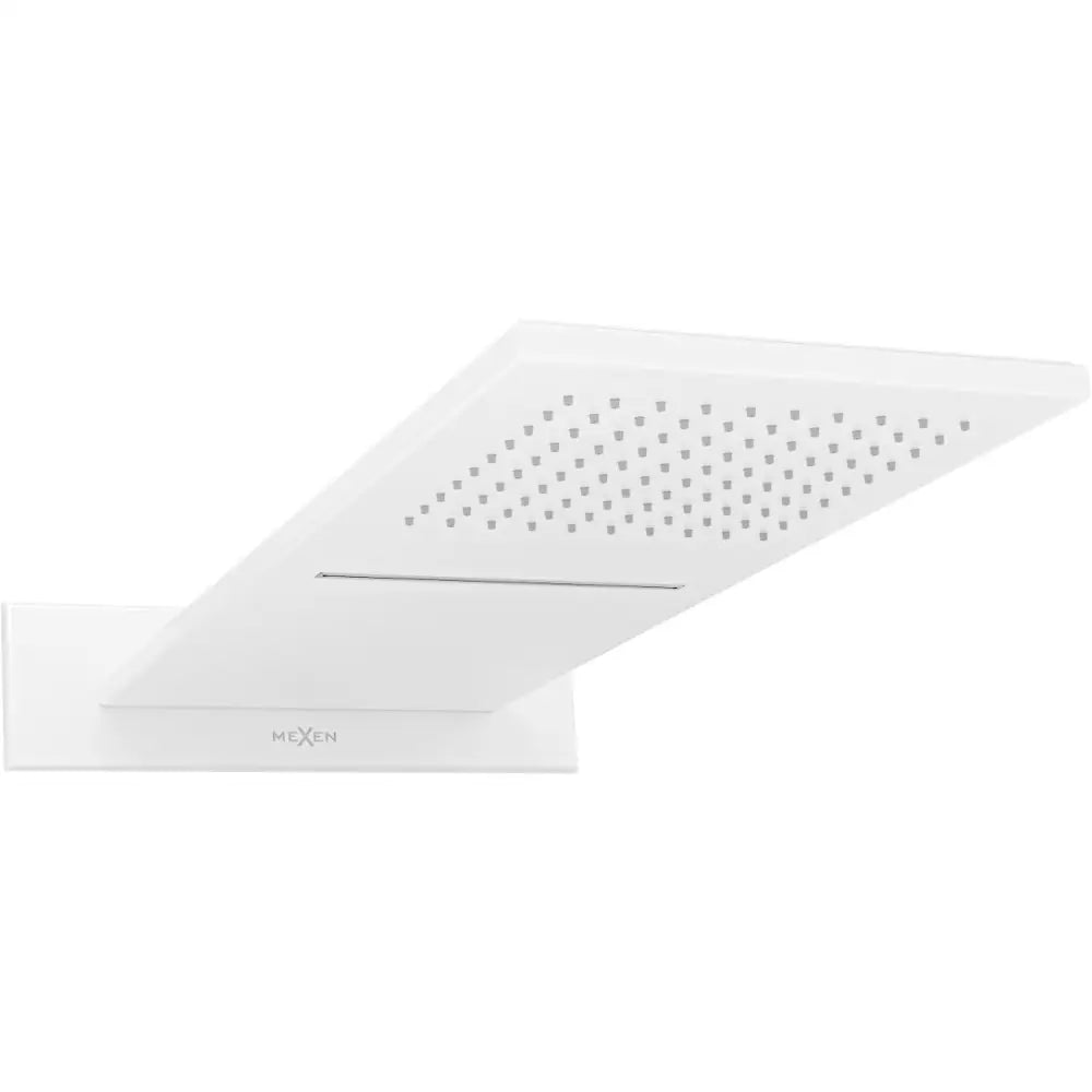 Mexen Waterfall Dusjhode Slim 50x22 Cm Hvit - 79190-