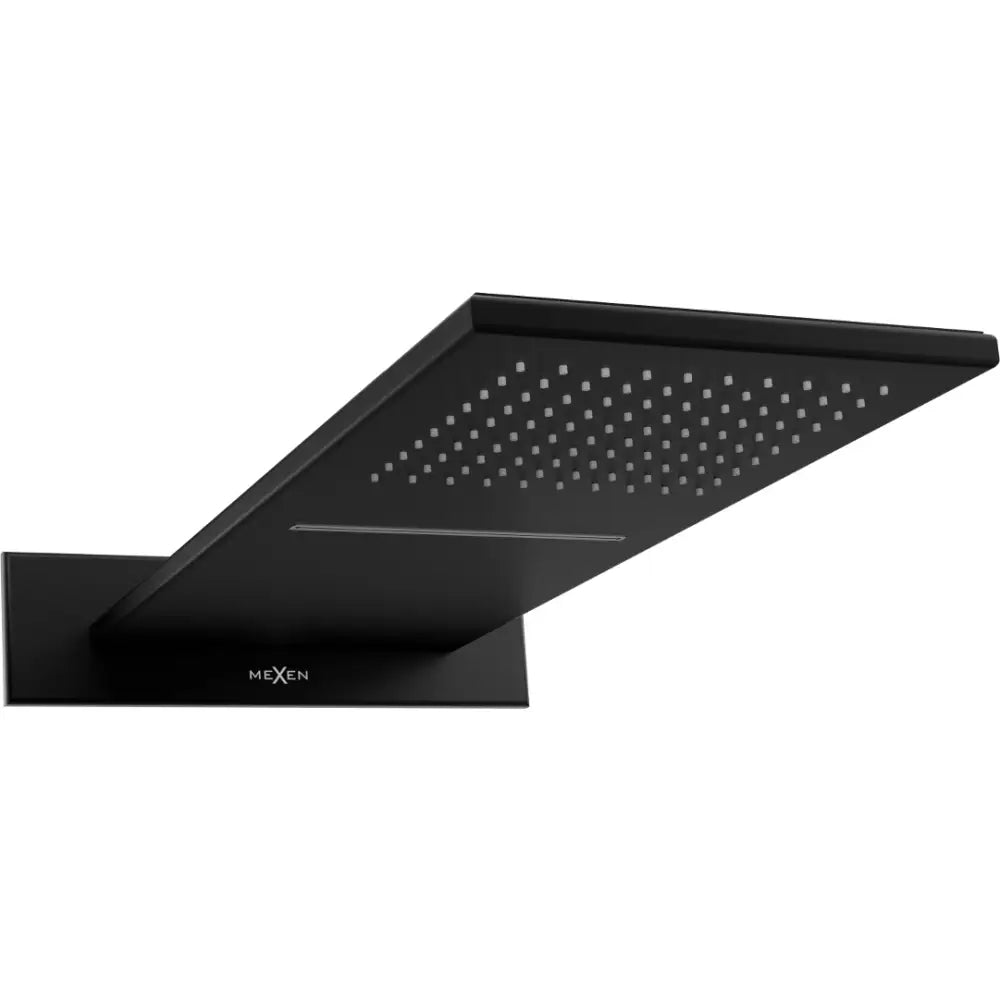 Mexen Waterfall Dusjhode Slim 50x22 Cm Svart - 79190