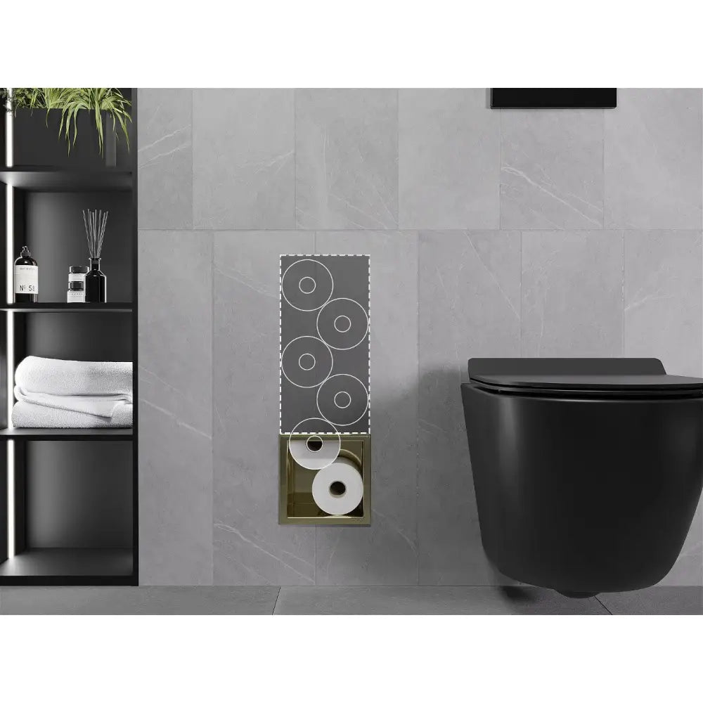 Mexen X-wall-b Toalettpapirholder Gull