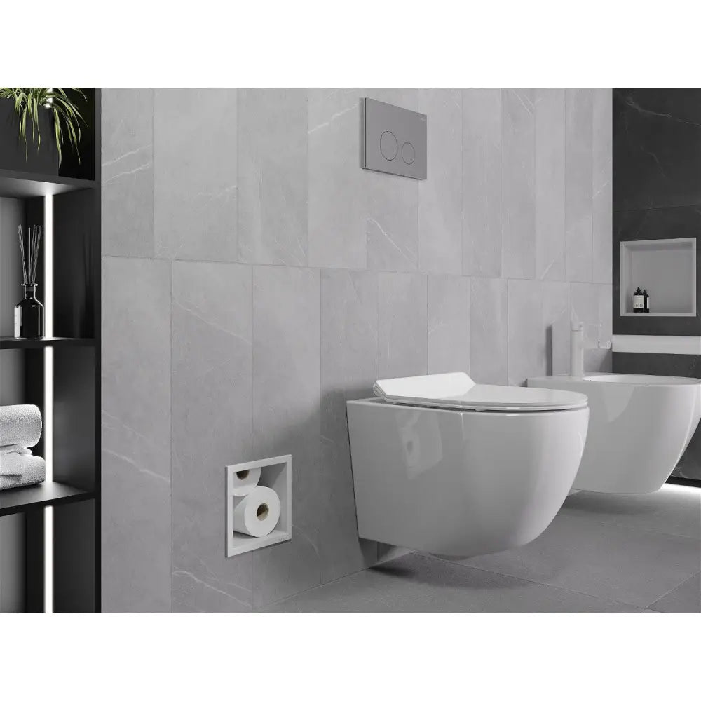 Mexen X-wall-b Toalettpapirholder Hvit