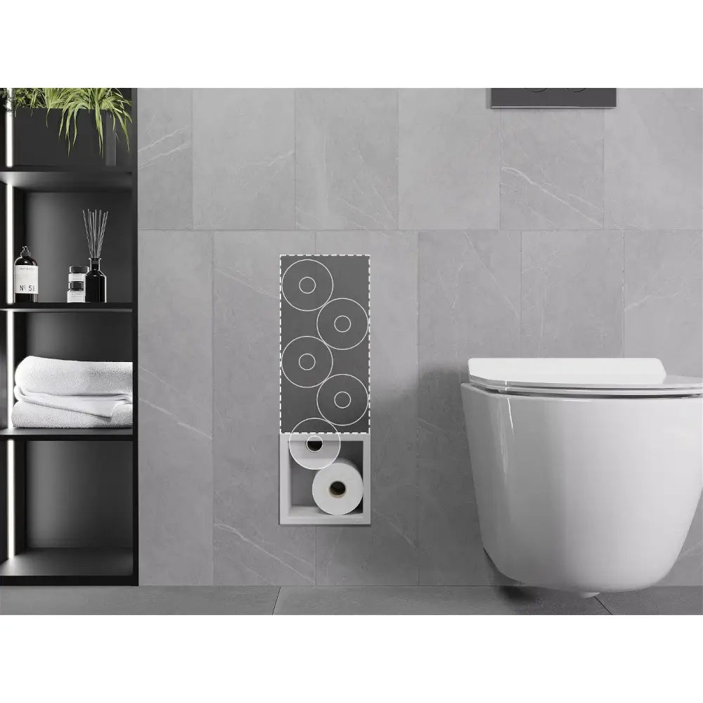 Mexen X-wall-b Toalettpapirholder Hvit