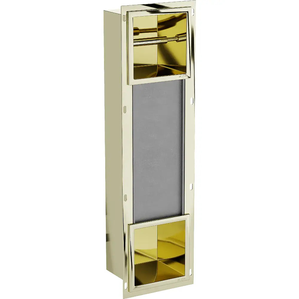 Mexen X-wall-bp Toalettpapirholder med Magasin Gull