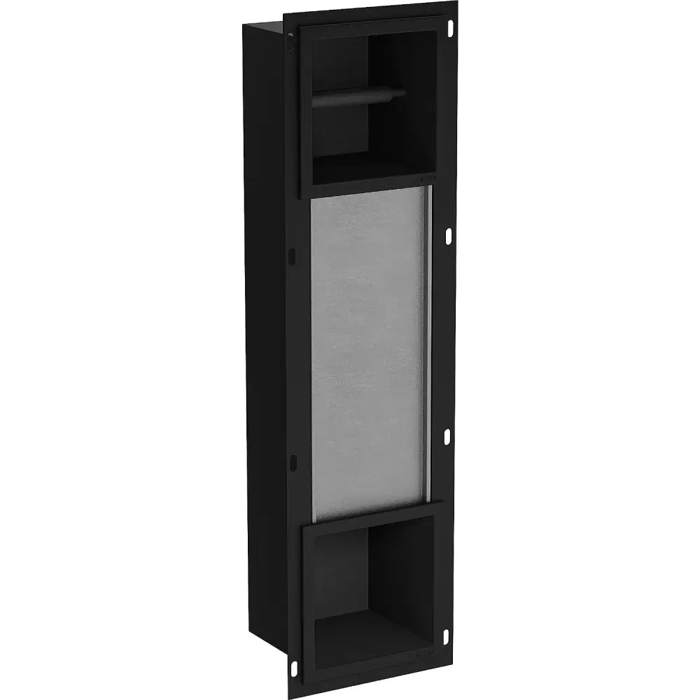 Mexen X-wall-bp Toalettpapirholder med Magasin Svart