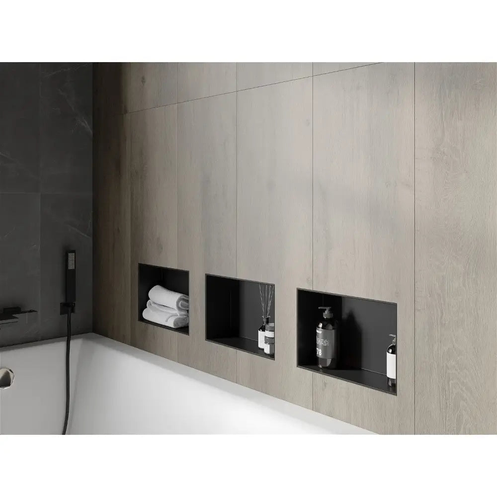 Mexen X-wall-nr Nisjehylle uten Flens 30x20 Cm Svart