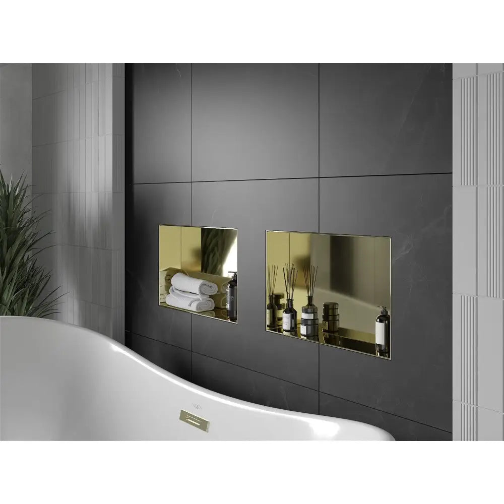 Mexen X-wall-nr Nisjehylle uten Flens 45x30 Cm Gull