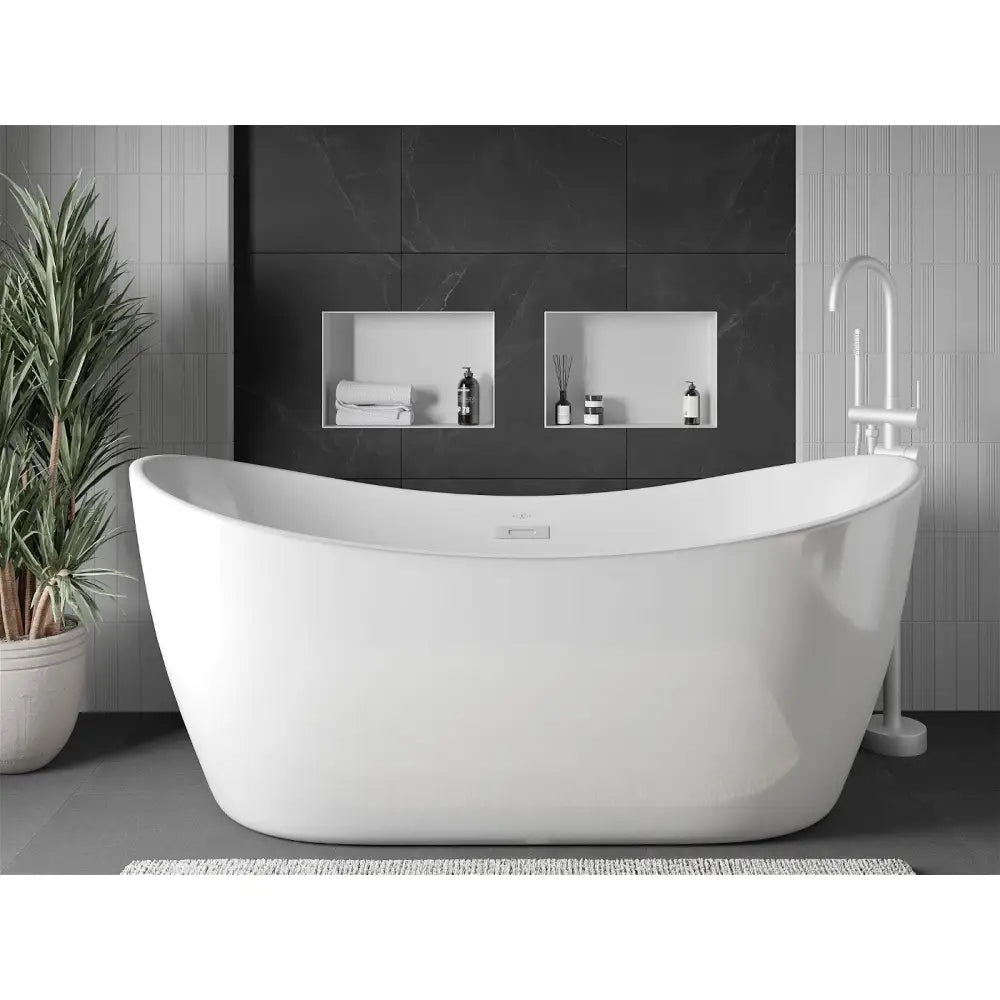 Mexen X-wall-nr Nisjehylle uten Flens 45x30 Cm Hvit