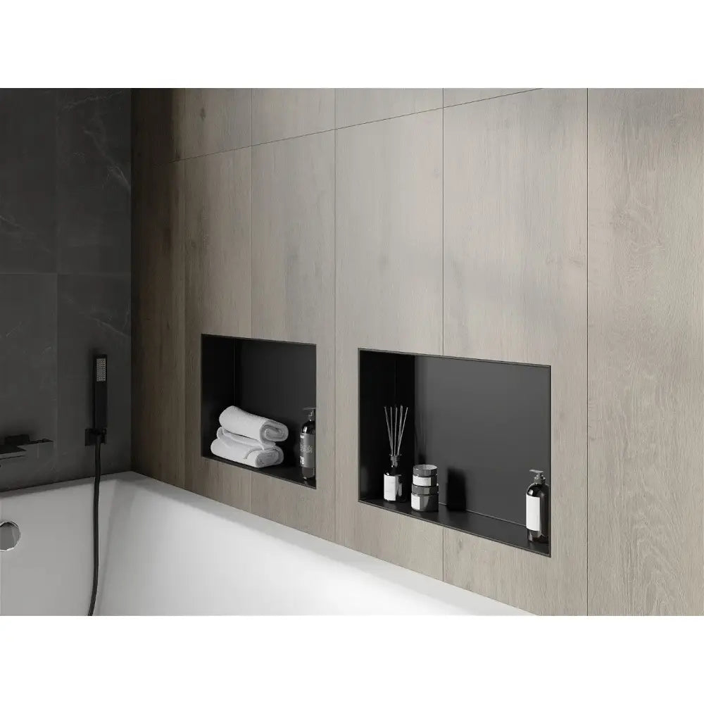 Mexen X-wall-nr Nisjehylle uten Flens 45x30 Cm Svart