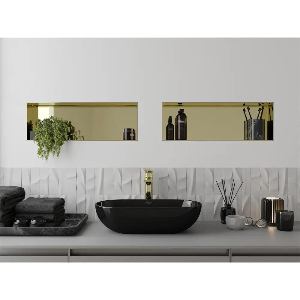 Mexen X-wall-nr Nisjehylle uten Flens 60x20 Cm Gull