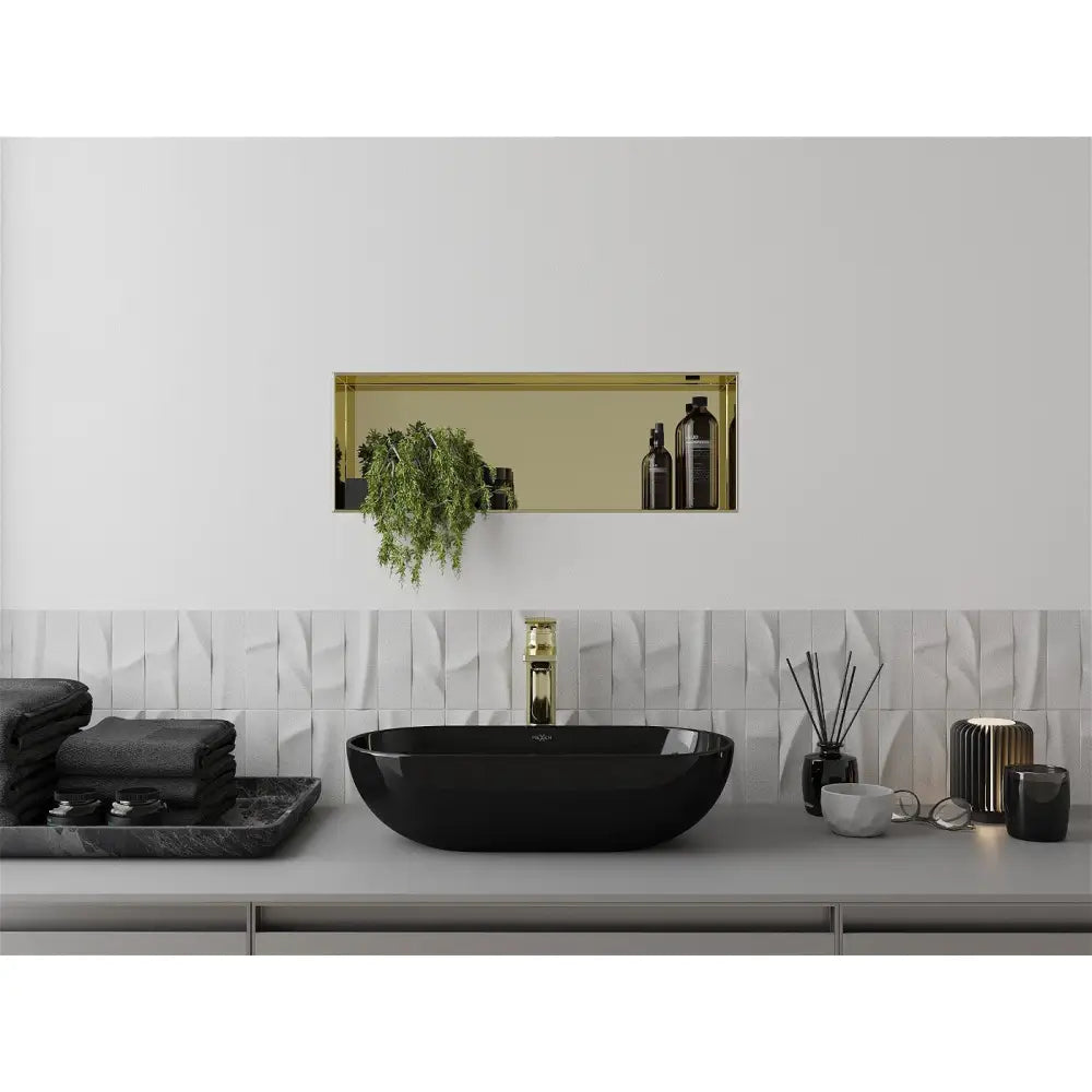 Mexen X-wall-nr Nisjehylle uten Flens 60x20 Cm Gull