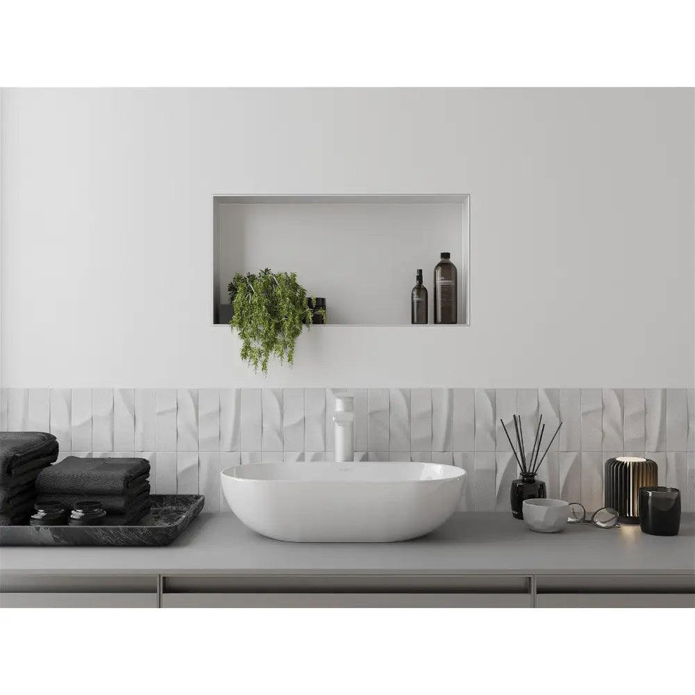 Mexen X-wall-nr Nisjehylle uten Flens 60x30 Cm Hvit