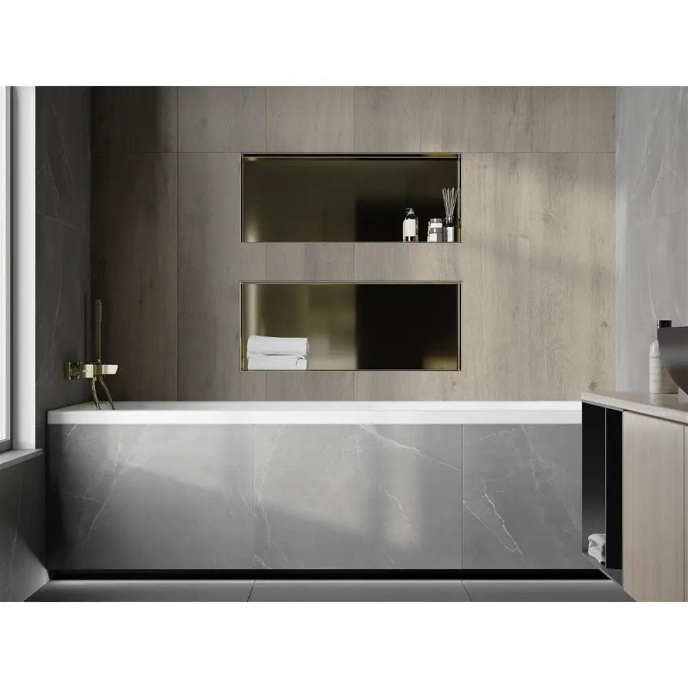 Mexen X-wall-nr Nisjehylle uten Flens 75x30 Cm Gull